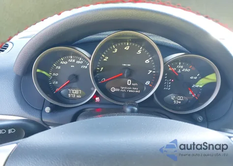 2007 Porsche Boxster z USA, uszkodzony, nr VIN WP0CA29897U712136